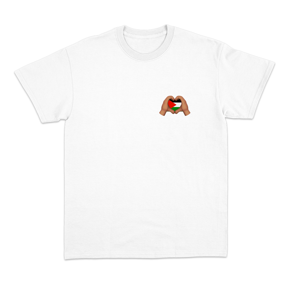 HeartHands for Palestine T-shirt